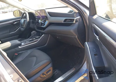 2023 Toyota Highlander Hybrid Platinum из США, поврежденный, VIN 5TDEBRCH1PS107605